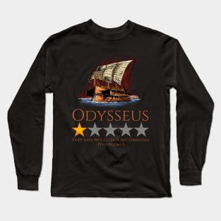 Odysseus - Ancient Greek Mythology Meme - The Odyssey Long Sleeve T-Shirt